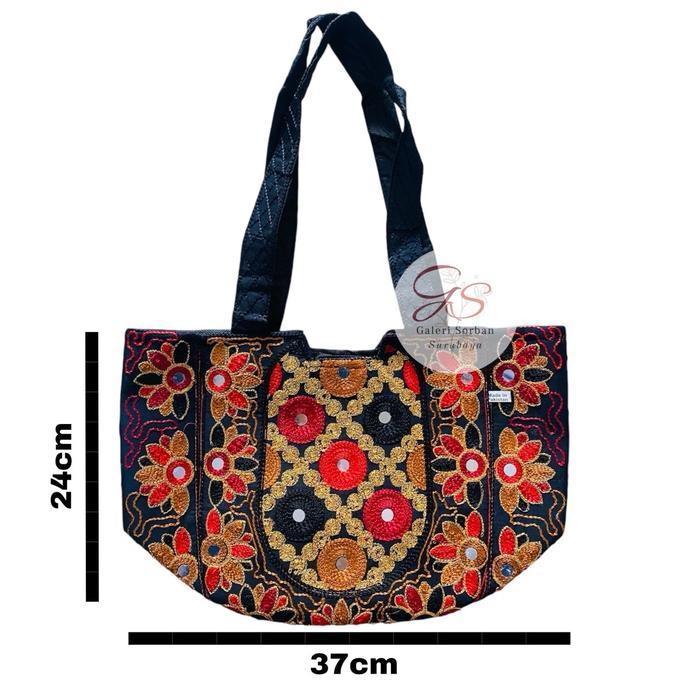 Sale Tas Jinjing Totebag Pakistan Original Uk. 37Cm X 24 Cm ( Sedang ) Wanita