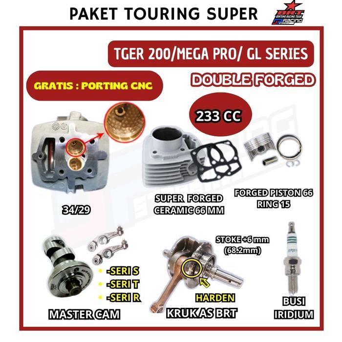Originial BRT PAKET TOURING 8 TIGER 200