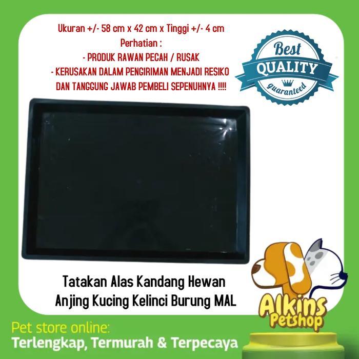 Alas Kandang Anjing Kucing / Alas Kandang Plastik 58 x 42 cm MAL