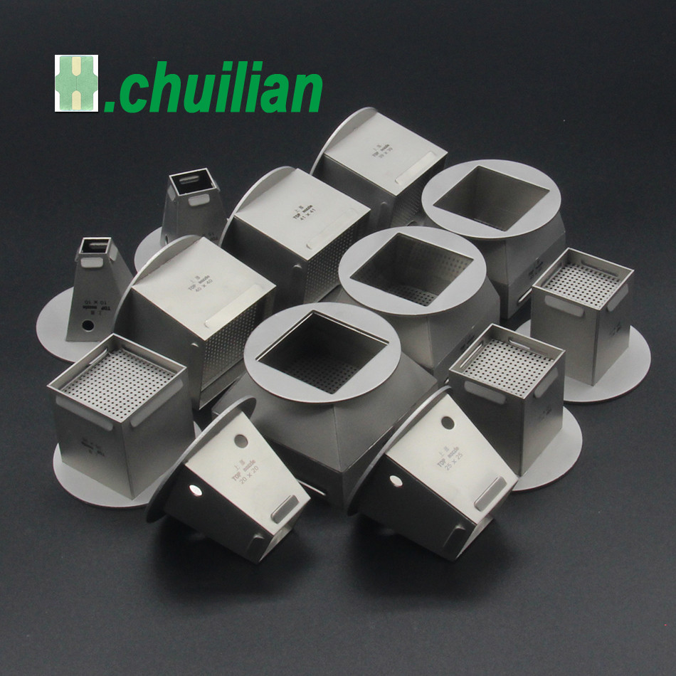 Chuilian Bga Hot Air Nozzle Upper Part Wind Tsui Nozzle For Honton Zm Scotle Achi Dinhua Rework