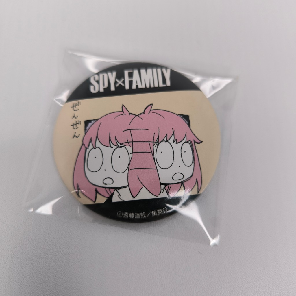 Can Badge Spy X Family Anya Forger
