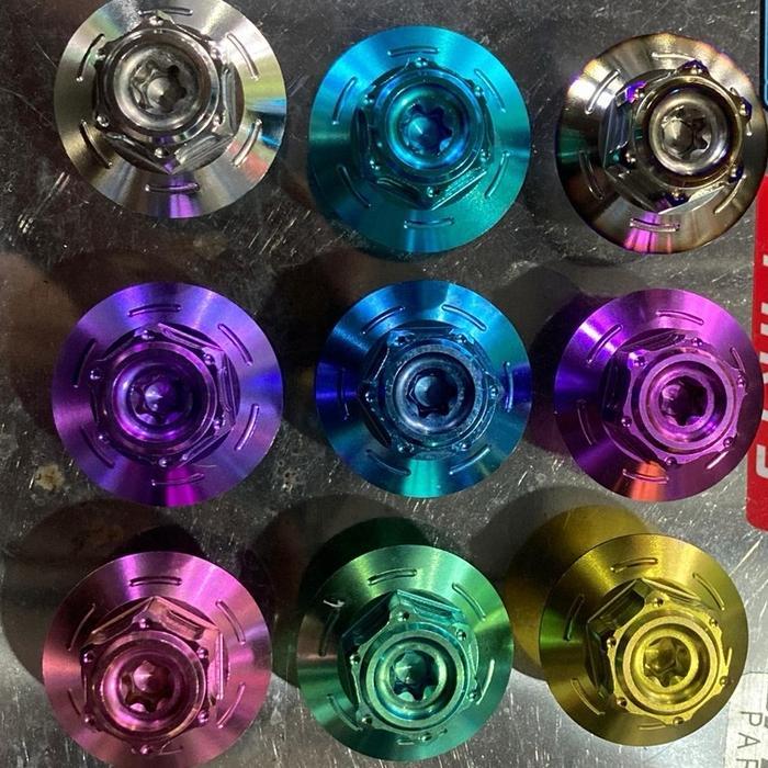 BAUT SEGITIGA RX KING TITANIUM