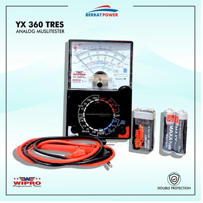 Analog Multitester Wipro Type YX 360TRES
