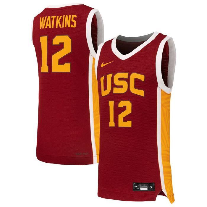 Jersey Original Nike WNBA NCAA College USC TROJAN Youth Anak Boys