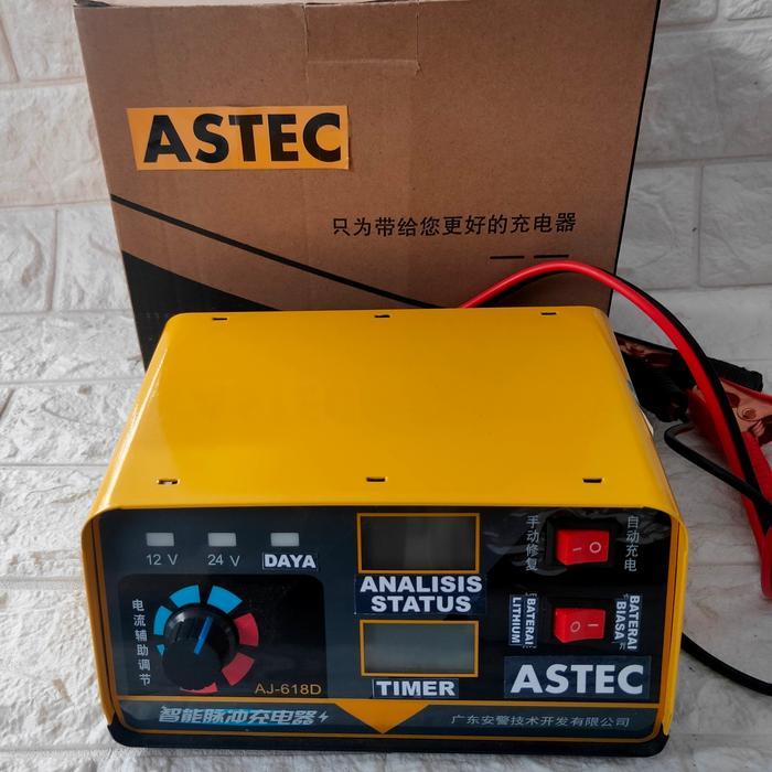CHARGER AKI MOTOR MOBIL OTOMATIS 20A 30A 400AH DITAL DISPLAY 12V 24V