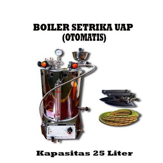 BOILER NAGAMOTO/SETRIKA UAP/SETRIKA GAS 25 LITER