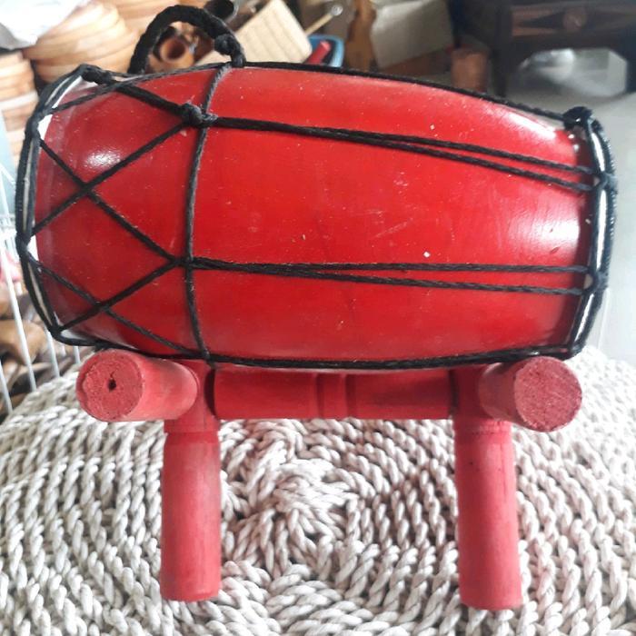 Promo Kendang jaranan / Kendang Jawa 20 cm Kayu Anak Alat Mainan Toys