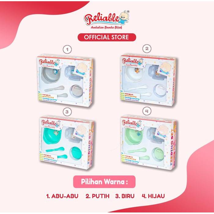 scxq- Reliable Feeding Set Bayi Tempat Makan Minum Bayi Box Kecil 5002