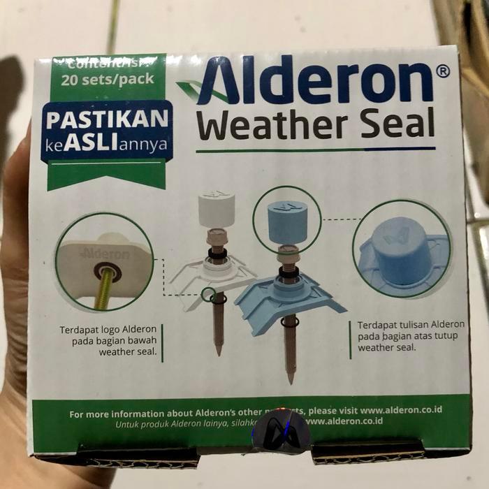 New Baut Alderon 830 Weather Seal - Ukuran 7 cm lengkap dengan tutupan