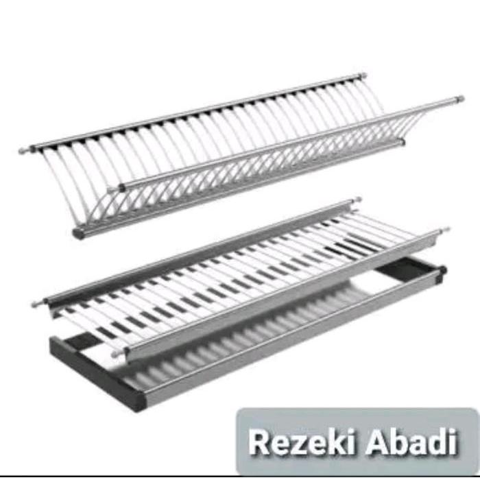 TERMURAH Rak Piring - Rak Gelas Stainless - Rak Lemari Kitchen Set