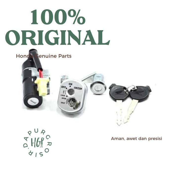 Kunci Motor Beat Karbu , Key Set Original Ahm - 35010Kvy960