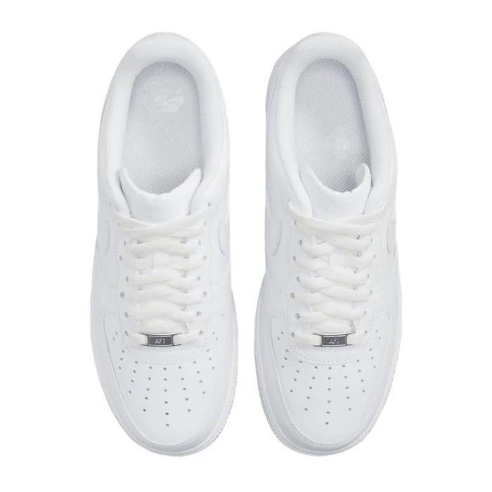 Nke Air Force 1 Low Triple White Full White Nke Sepatu 100% Bnib Tbk