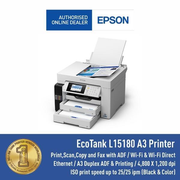 PRINTER EPSON L15180 L-15180 L 15180 A3 DUPLEX PIGMENT PRINT SCAN COPY