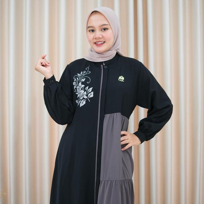 Gwenza - Alamanda Dress Bordir - Muslim Wanita