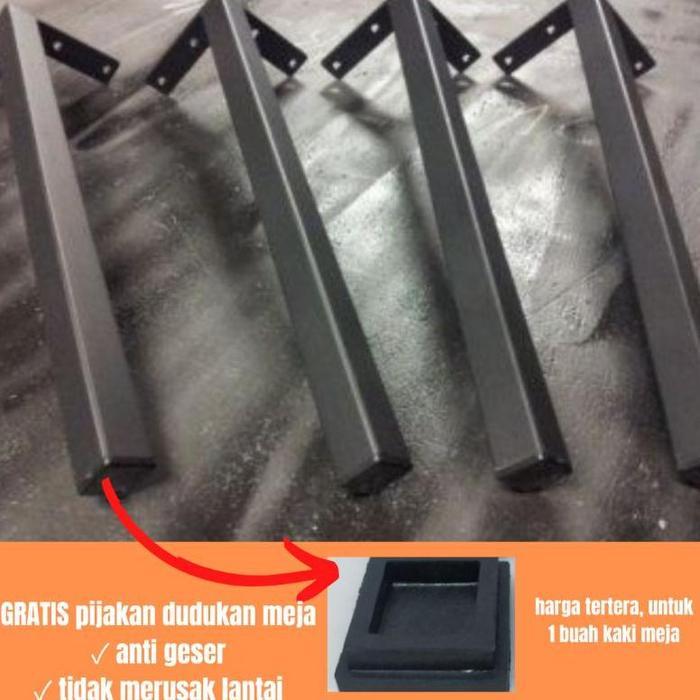 Kaki Meja Besi Hollow/Kaki Meja Besi Kotak/Kaki Meja Besi Minimalis