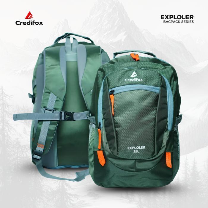 Eiger Hike Adventure - Tas Daypack Kapasitas 25Liter Seri Explorer - Tas Ransel Outdoor - Tas