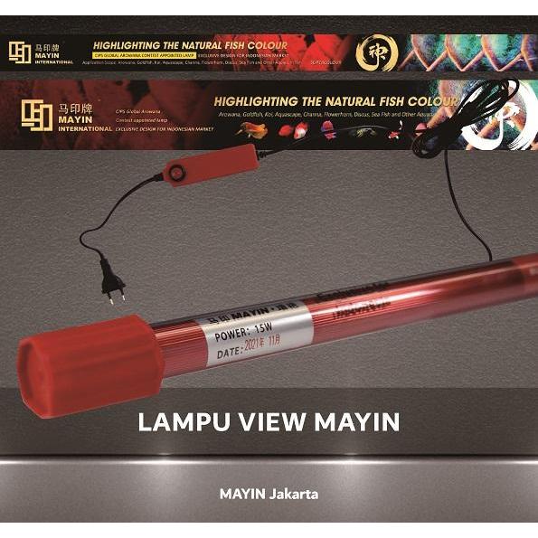 Lampu View Mayin 92cm - Arwana Super Red - Aquarium - Submersible