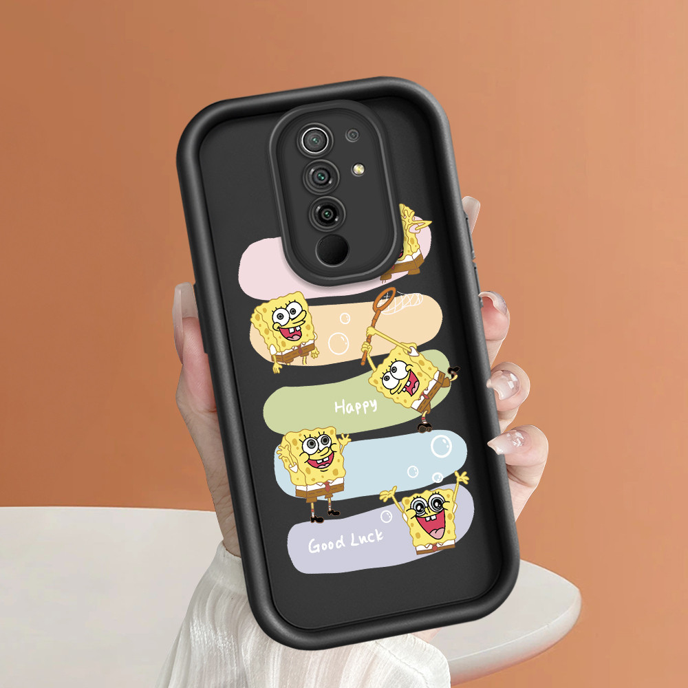 Casing Hp Untuk Xiaomi Redmi 9 Case Kesing Protect Phone TY DLJ C8-2608 SpongeBob dan Patrick