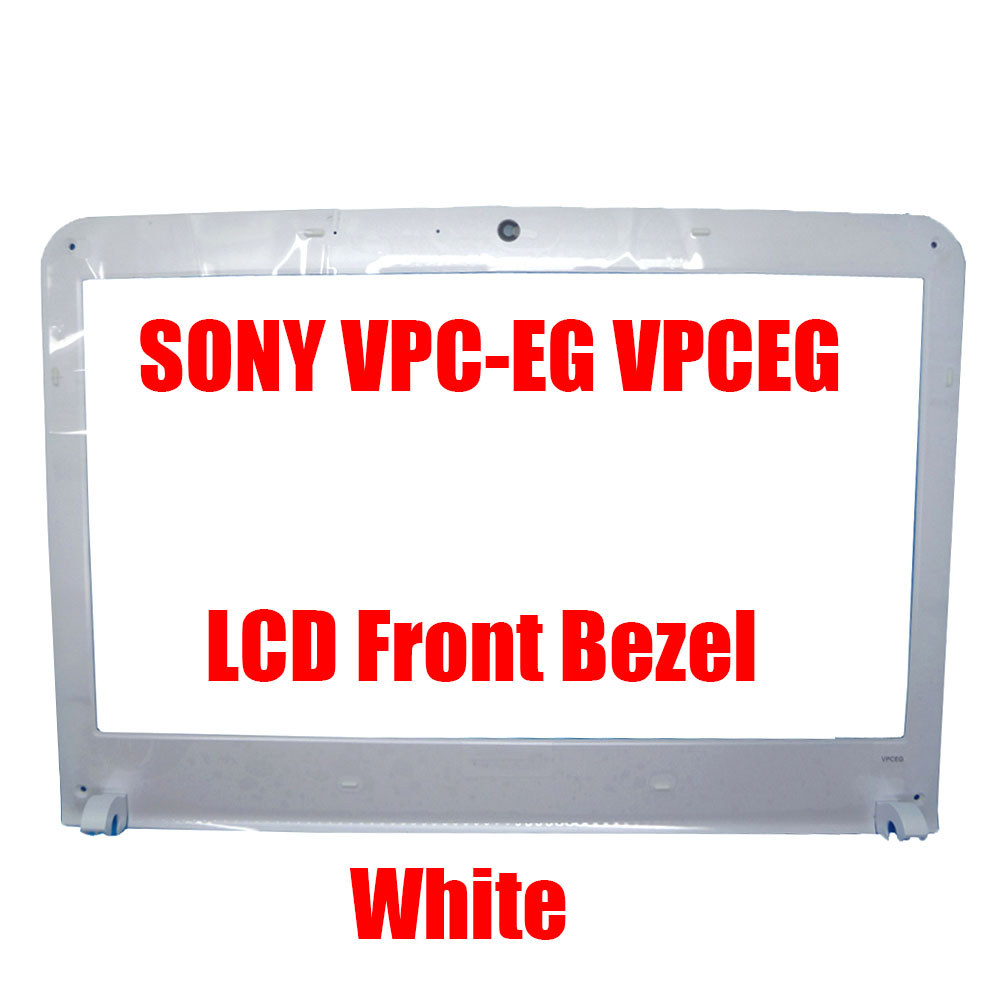 Laptop LCD Front Bezel For SONY VPC-EG VPCEG Blue Black White Pink 60.4MP25.003 41.4MP01.033 39.4MP0