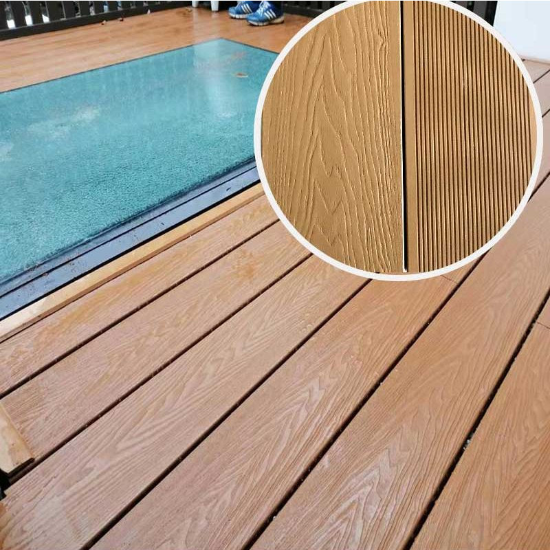 Wood Plastic Composite Wpc Decking Deck Flooring Outdoor For Decorate Exterior