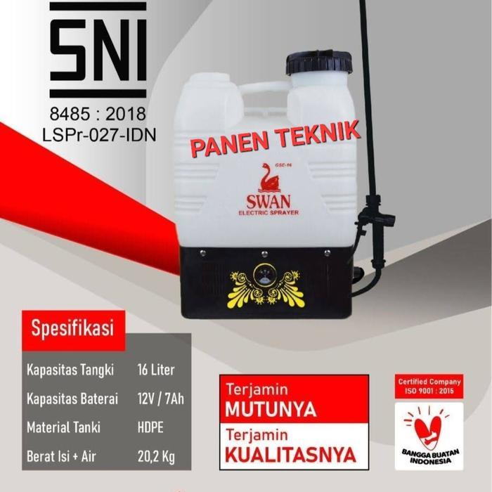 Swan Gse16B Sprayer Hama Elektrik Alat Semprot Hama Gse 16B