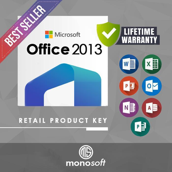 Office 2013 Pro Plus Original Lifetime Lisensi