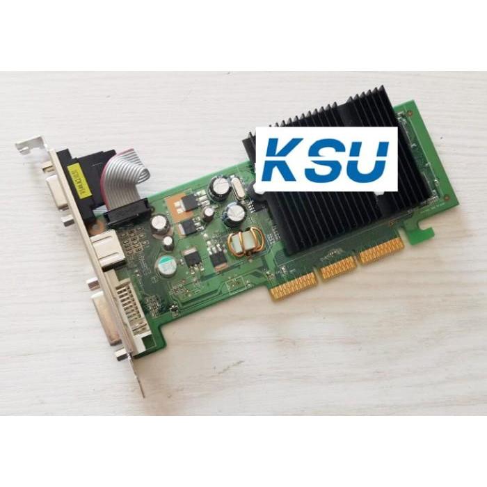 Beli Video Graphic Card For Nvidia Fx6200 256M Agp 8X Ddr2 Vga+Svideo+Dvi 64Bit Agp Video Card