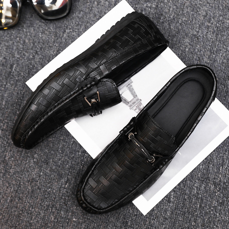 Male Fashion Leisure Shoes Cheap Moccasins Loafers Slip-on Business Moccasin Loafers