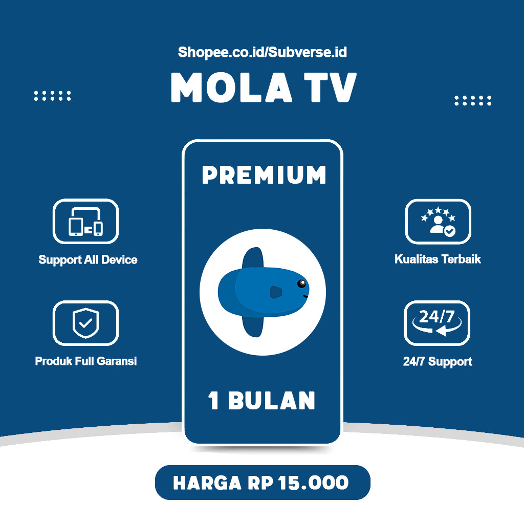 Mola TV Premium 1 Bulan