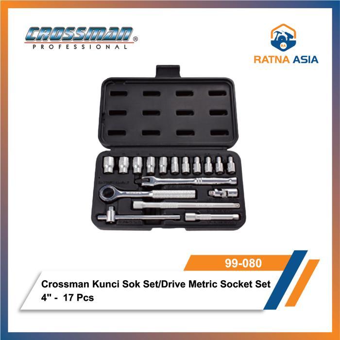 Drive Metric Socket Set PN 99-080 Crossman