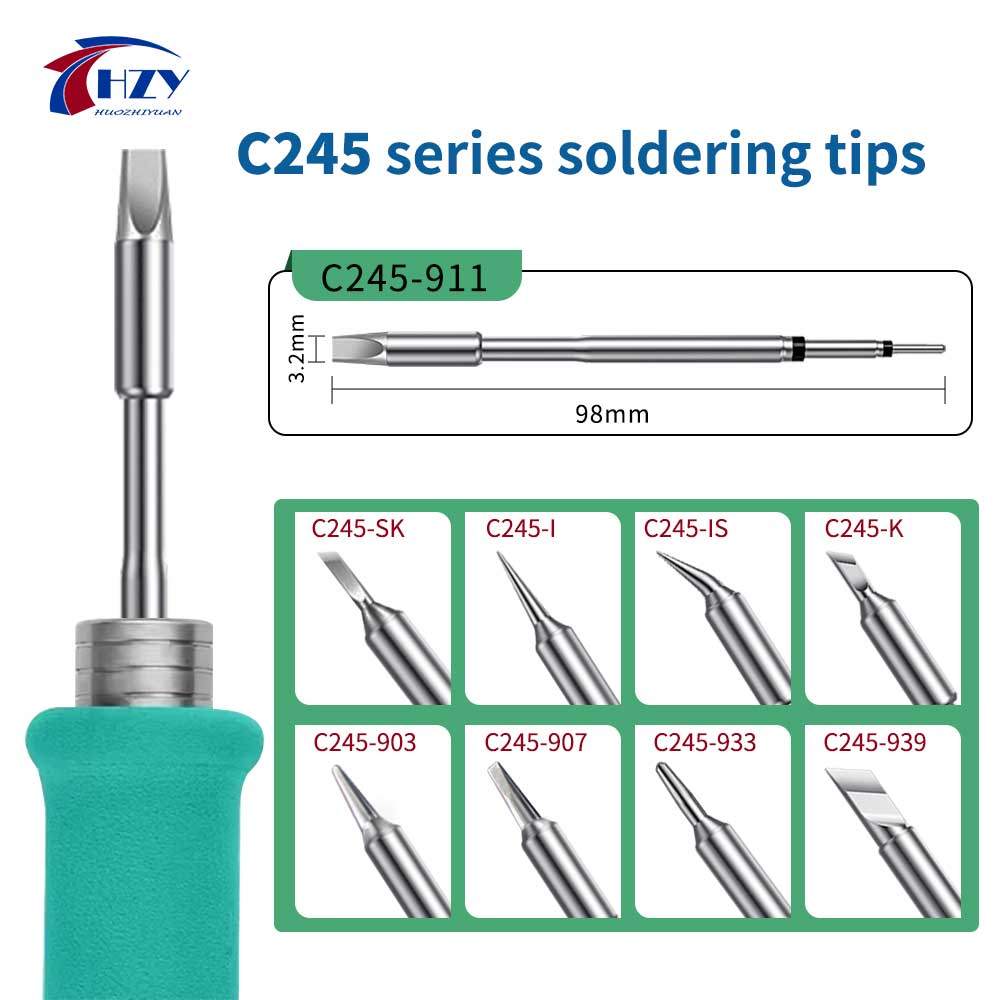 C245 Constant Temperature Electric Soldering Iron Tips Iron Soldering Station Soldering Iron Tips
