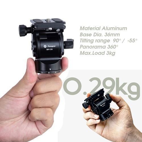 Fotopro MH2A Fluid Head Tripod Monopod
