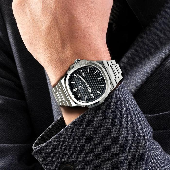 TIMELORD 2066 JAM TANGAN PRIA KACA SAFIR WATCHES STAINLES STEELCOD