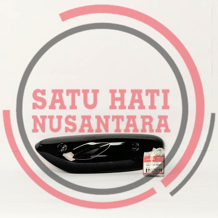New Scoopy - Honda Ori Cover Muffler Protector Tutup Knalpot