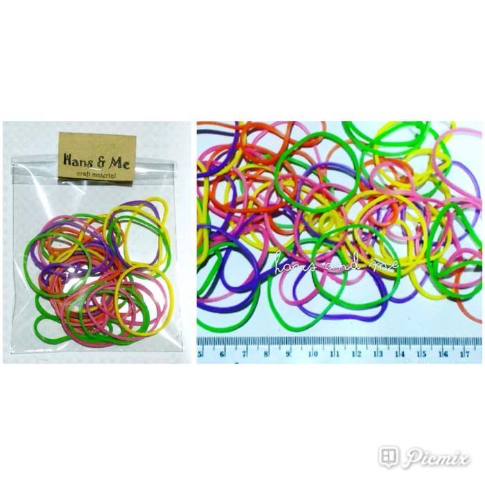 Karet Gelang Warna Warni - Prakarya