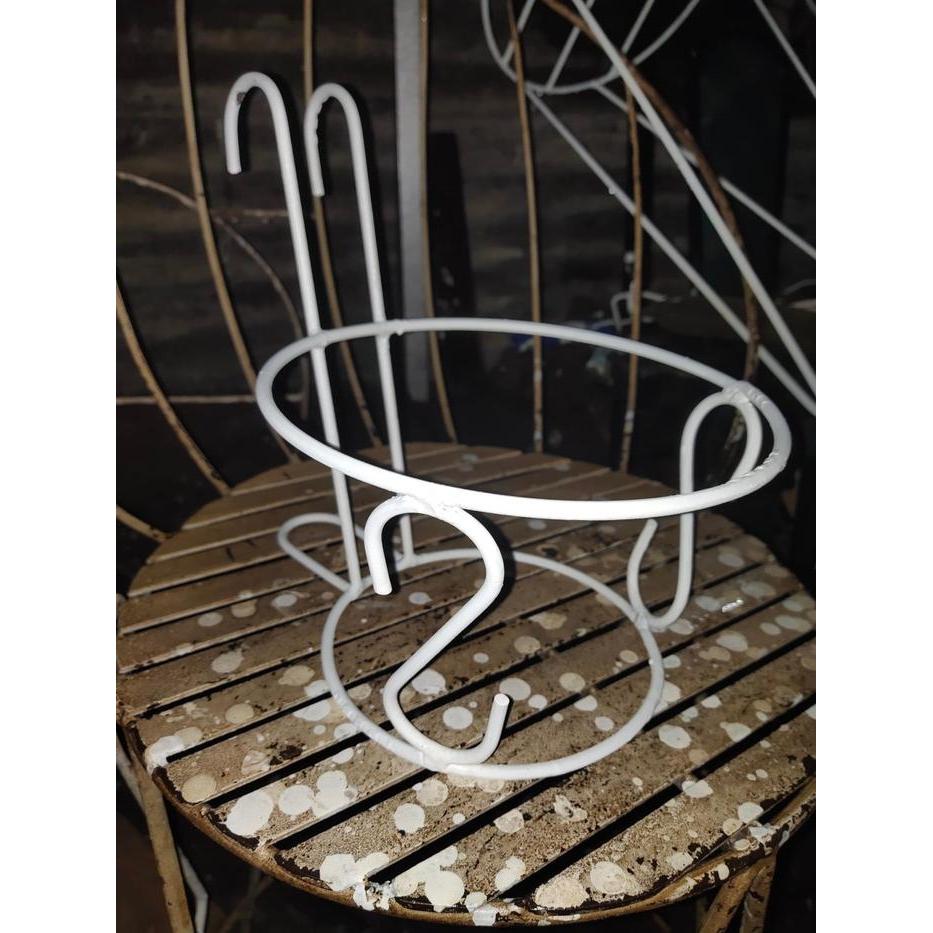 Digazsin_ Rak Pot Balkon S / Standing Pot Bunga / Rak Pot Bunga Gantung / Rak Pot Gantung / Rak