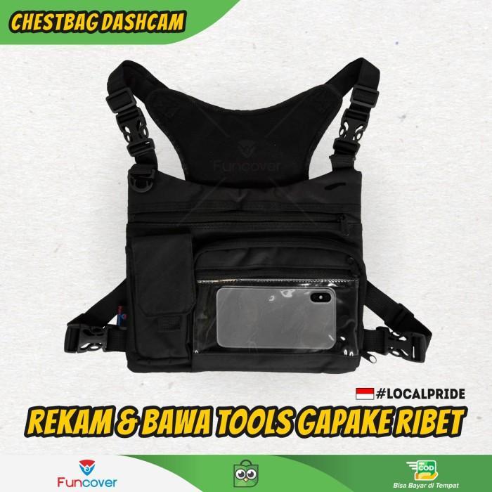 Tas Dada Chestbag Tactical Record Candid Camera Gadget Motor Funcover