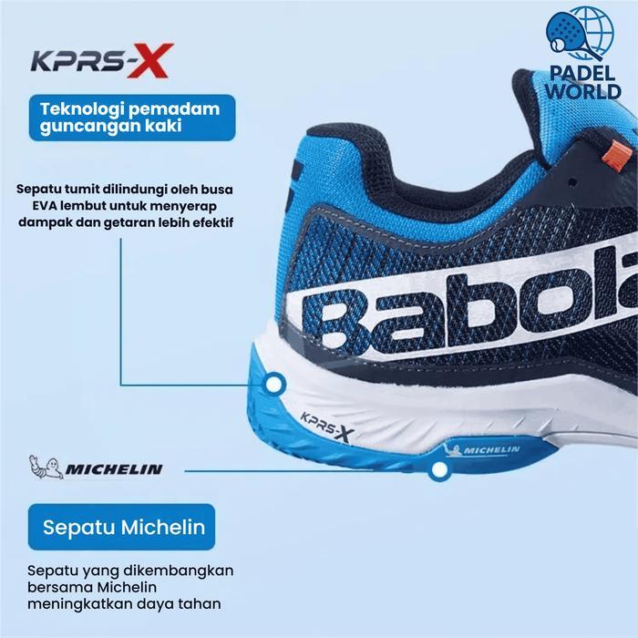 Babolat Jet Premura Men Padel Shoes - Sepatu Padel Pria