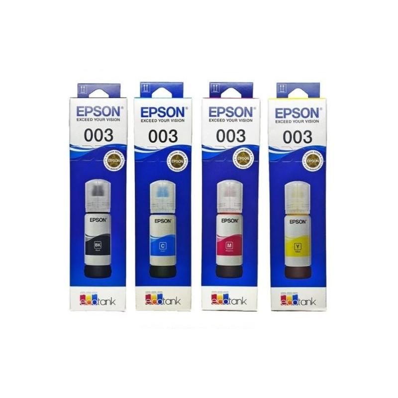 Tinta Printer EPSON L1110 L3110 L3150 L5190 / Premium Ink 003 Refill - Baru