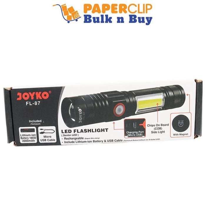 Senter / Led Flashlight Joyko Fl-87