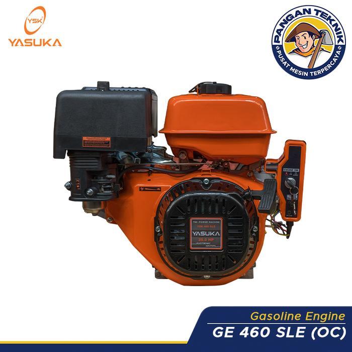 MESIN PENGGERAK BENSIN YASUKA | GX460 OC SLE ORANGE STARTER PUTARAN LAMBAT | MESIN KETINTING - TANPA