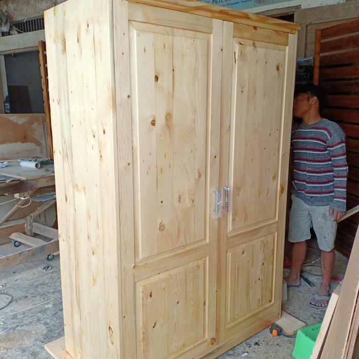 Lemari Baju/Lemari Pakaian/Lemari Kayu Jati Belanda Berkualitas