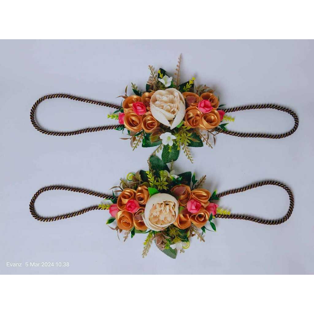 Bunga Gorden LN01 - Bunga Tali Gorden - Bunga Hordeng - Tirai Bunga - Aksesories Hordeng