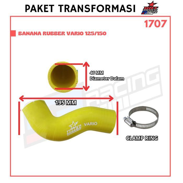 Brt Banana Rubber Vario 150 / Vario 125 - Brt Promo 1707
