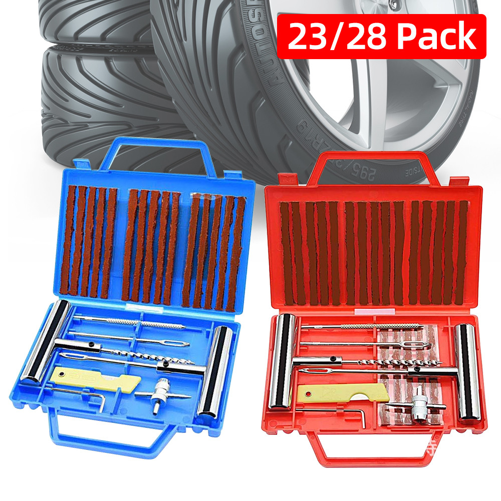 Car Tire Puncture Repair Kit Car Tubeless Motorcycle Bike Tyre Repair
