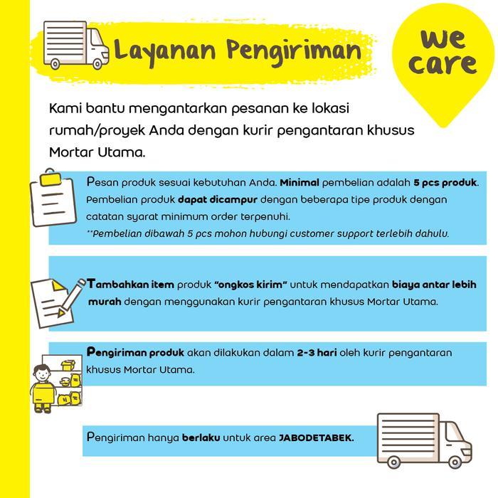 1e0e- Mortar Utama Mu-445 Heavyduty Floor 40Kg