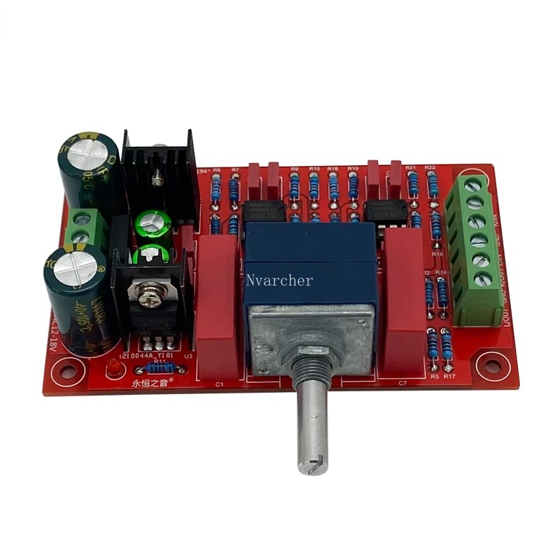 Nvarcher Class A Hifi Preamp Tone Board 2604 Op Amp With Alps Potentiometer For Amplifier