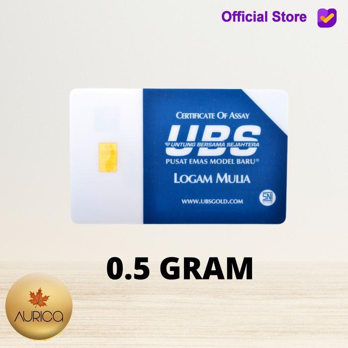 Logam Mulia Ubs (Lm Ubs) 0.5 Gram