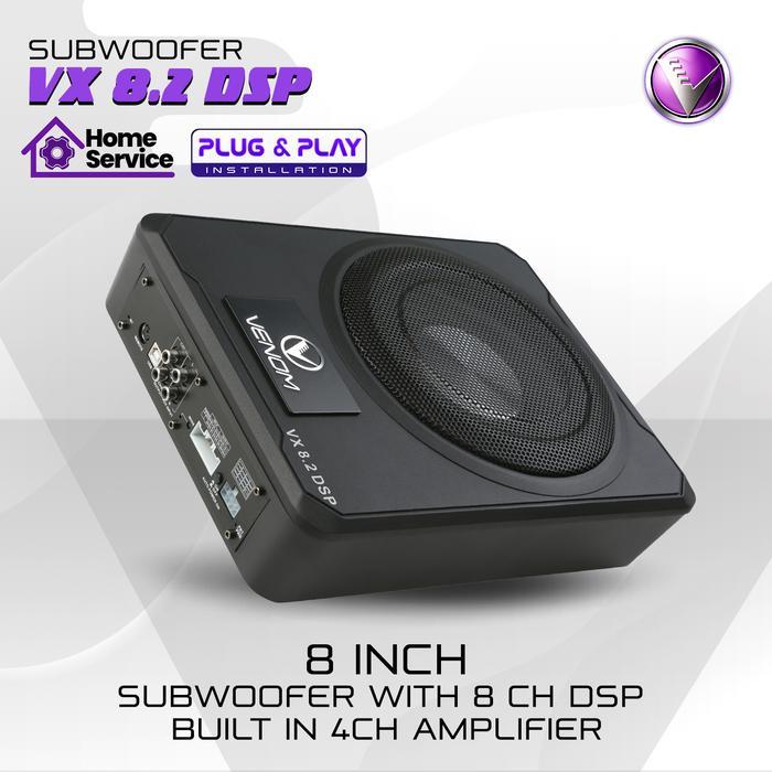 Jual Rugi Venom Vx 8.2 Dsp (Sub Kolong 8 Inch Built In Dsp) Speakers Speaker