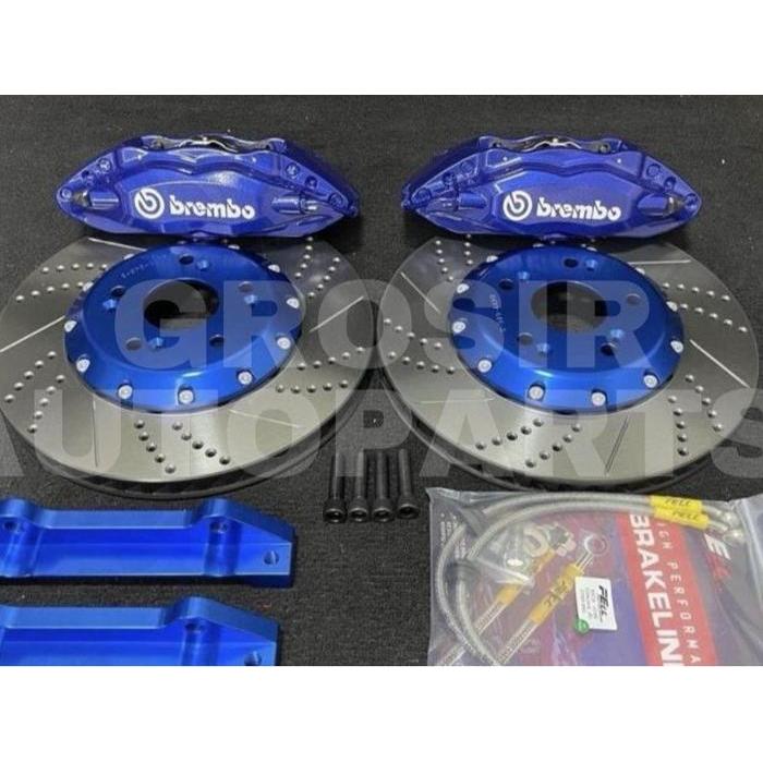 BREMBO F40 BBK BREMBO 4 POT COCOK UNTUK VELG R15-16 JAZZ BRIO AGYA AYLA LIVINA MOBILIO PNP BRACKET